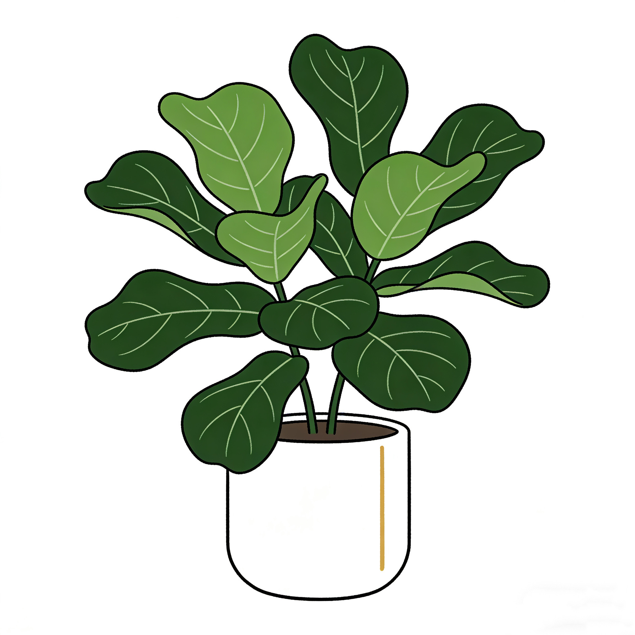 绿植盆景园艺铺的LOGO