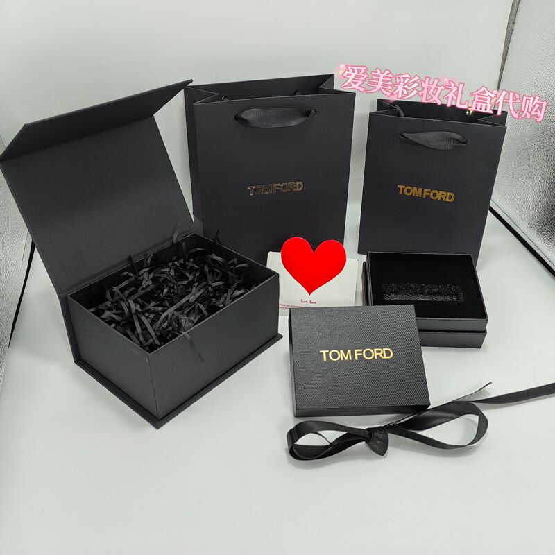 Original Tom Ford Tf Lipstick Gift Box Packaging Box Tf Perfume Gift Bag Handbag Valentine's Day Gift Box