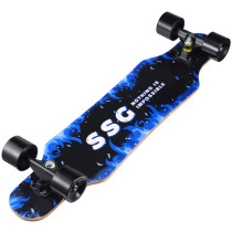 Japan and Germany imported 80cm longboard road four-wheel dance board adult street surfing beginners land surfing skateboard