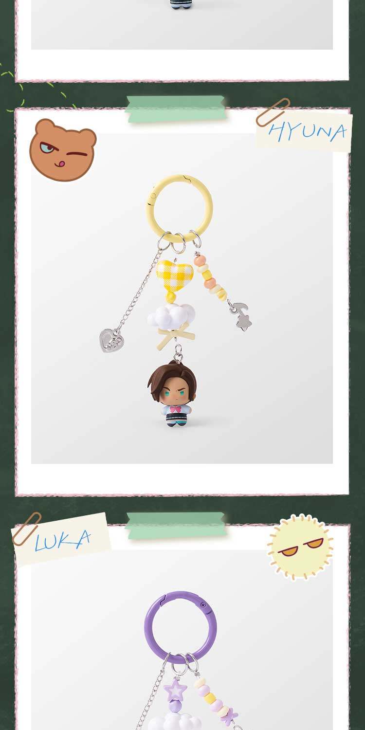 [ENCARGO] ALIEN STAGE Anakt Arts High School Series Rice Grain Chain