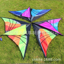 Kite Triangle Spider Kite Large Size Single Wire Kite With Wire Plate Tail Kite