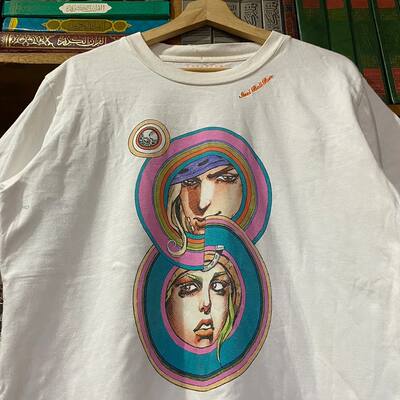 JOJO'S BIZARRE ADVENTURE T-shirt/T-shirt: JoJo's Bizarre Adventure Off-the-shoulder Short-sleeved T-shirt