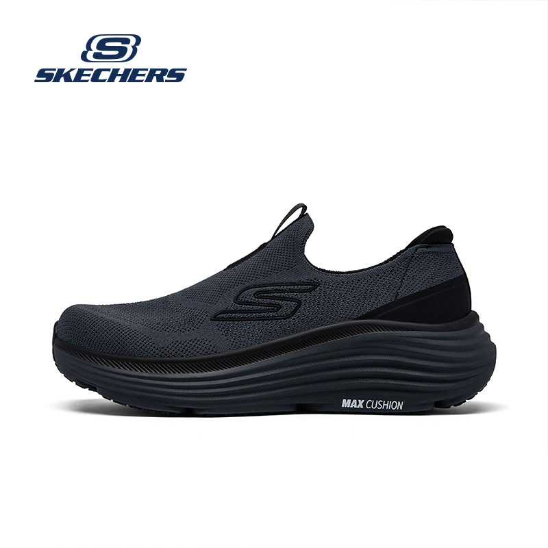 Skechers Official Genuine Men's Shoes 2026 New Summer Lightweight Slip-On Walking Shoes Soft-Soled Casual Sports Shoes