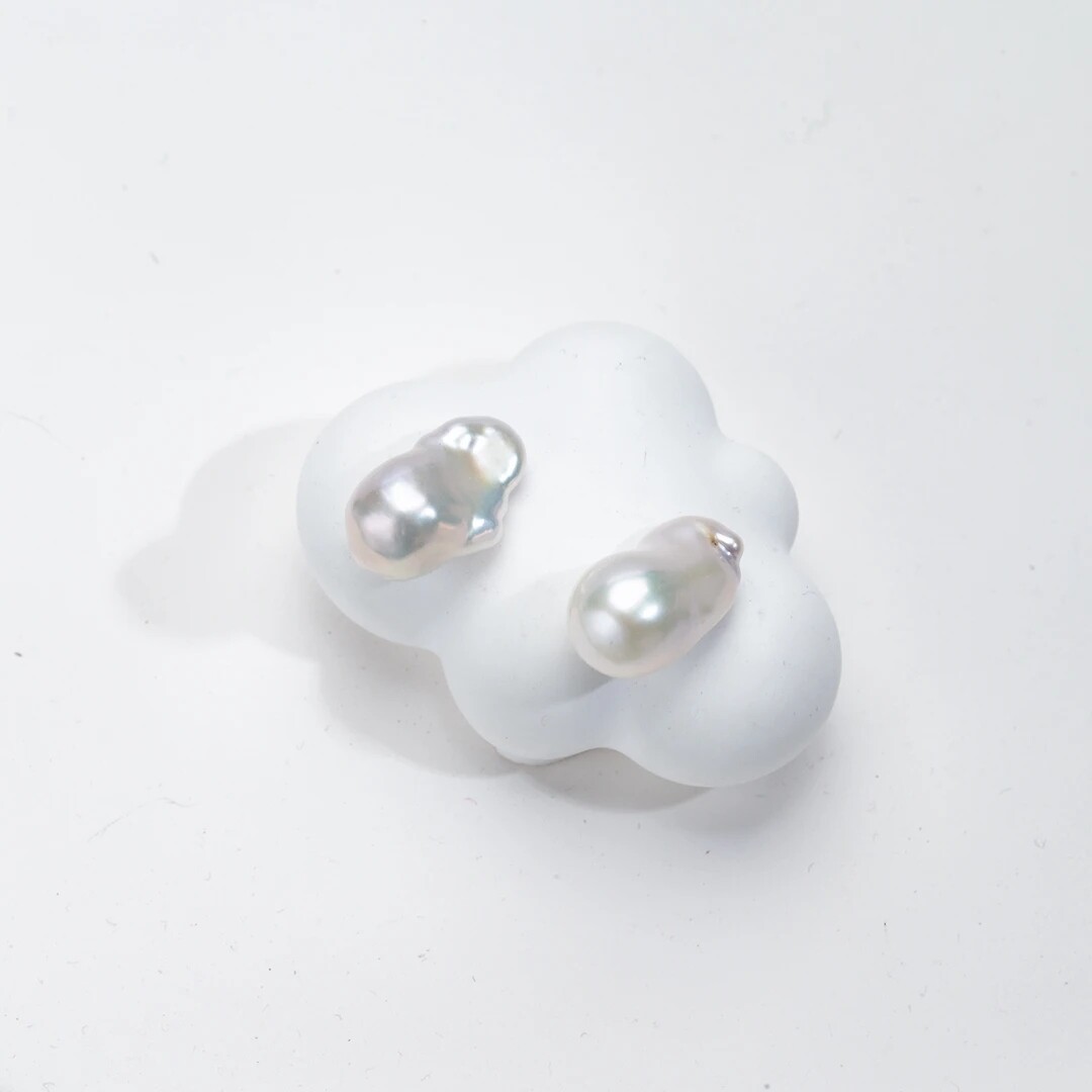 2026年如何挑选限量版【限量卷王】天然淡水小baby巴洛克素耳钉不规则？