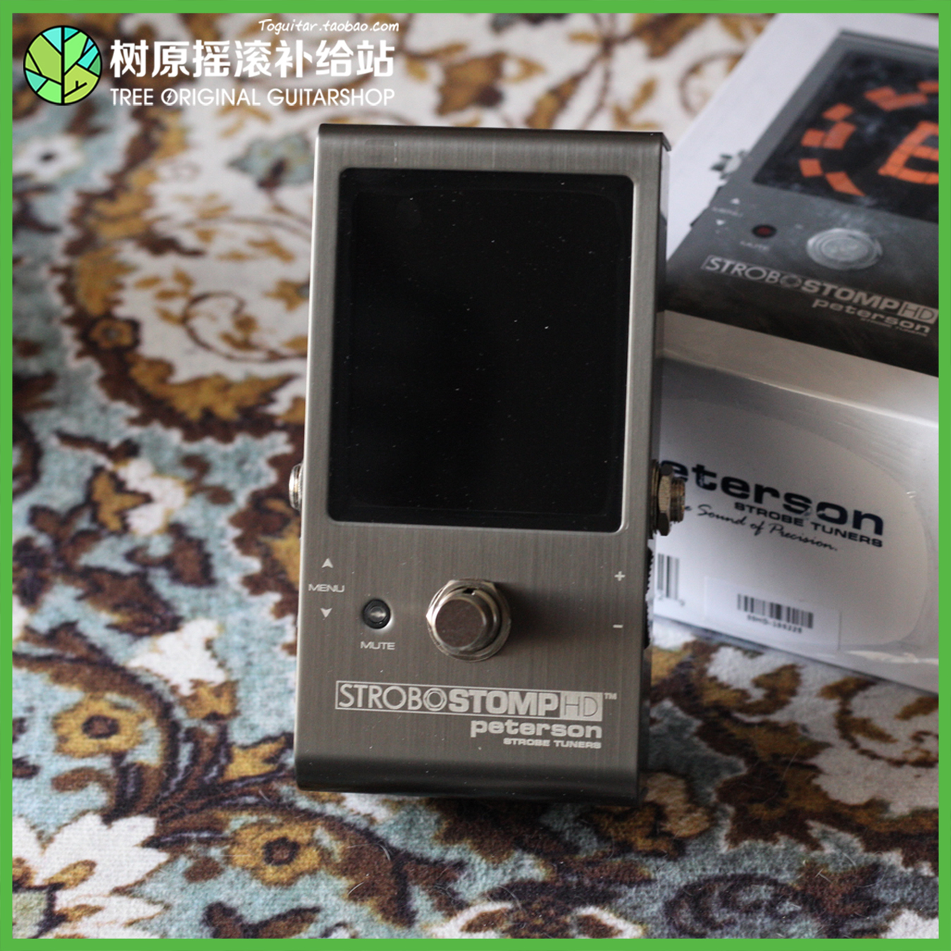 * Tree Original Rock * U.S. Peterson StroboStomp HD Dynamic Tuning Form Block Effecter-Taobao