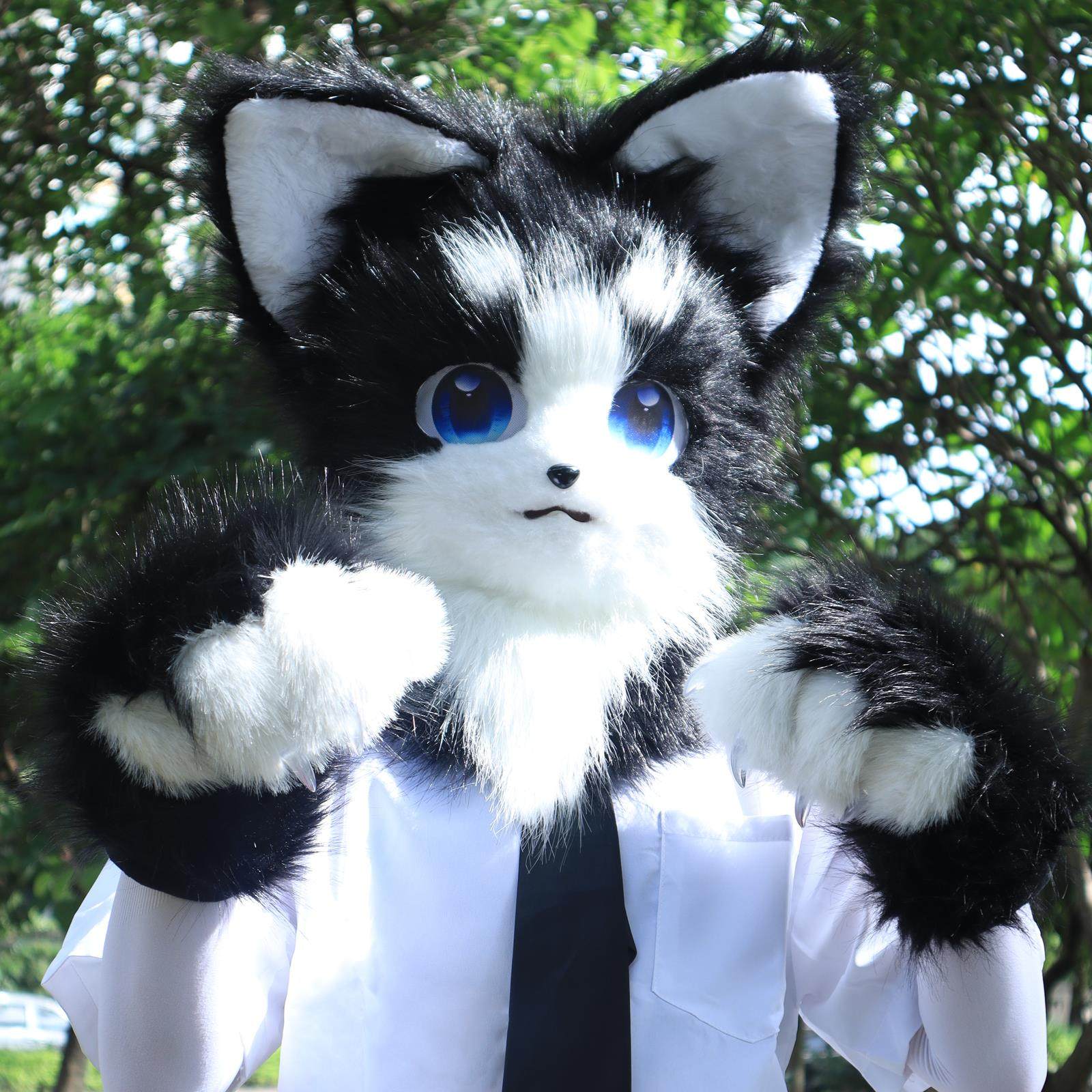 兽装头套成品福瑞日系兽装Fursuit兽脚尾白菜价cosplay可穿戴兽头是什么?值得购买吗?-furry福瑞兽装-淘宝好物网
