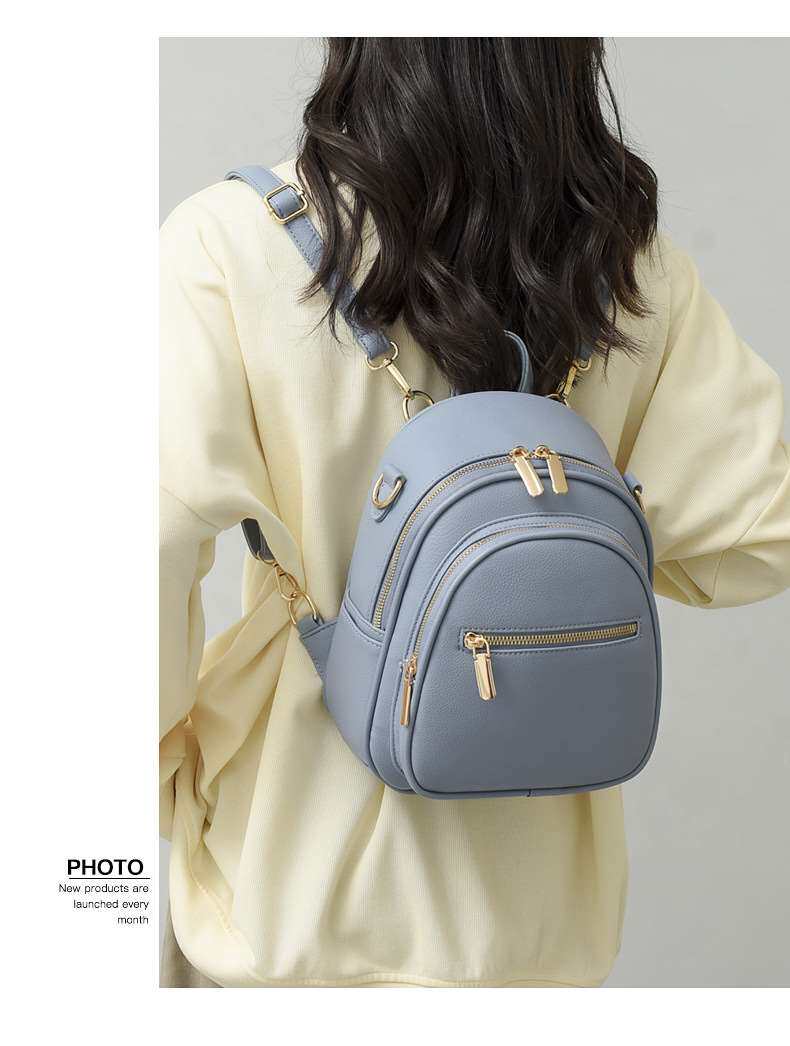 рюкзак texted soft leather backpack women's bag new fashionable cas OTHER