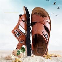 2021 Summer Men Sandals Cow Suede Leather Men Casual Shoes O