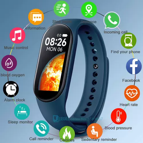 Новый M7 Smart Bracelet Мужчины Women Smart Band Fitness Tracker S