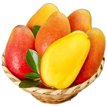 Hainan Guifu Mango 10 kg fruit fresh fruit tree on the season tree of gold and brilliant Xiangxian Taiwan full box