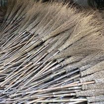 Old-fashioned bamboo broom outdoor special leafless bamboo broom large broom factory school sanitation sweeping road broom