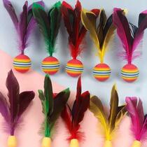 Big three-hair ball for badminton high elastic three-hair ball 10 balls for badminton racket shuttlecock ball badminton racket ball