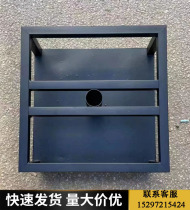 Iron sand-injected road flag 5-meter iron road flag iron-injected cement frame road flag stainless steel flagpole aluminum alloy flagpole