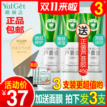 Special offer Yalijie aloe vera gel Curacao cleansing acne-removing acne print mask moisturizing moisturizing after sun repair