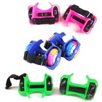 Hot Wheels shoes childrens runaway skates balance wear-resistant flash two-wheel skate shoes foot pulley star wheel
