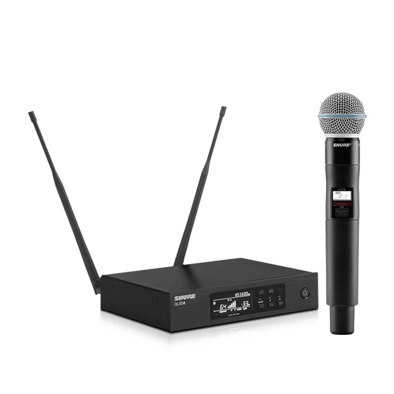Беспроводной цифровой микрофон для сцены Shure QLXD24/SM58 BETA58A