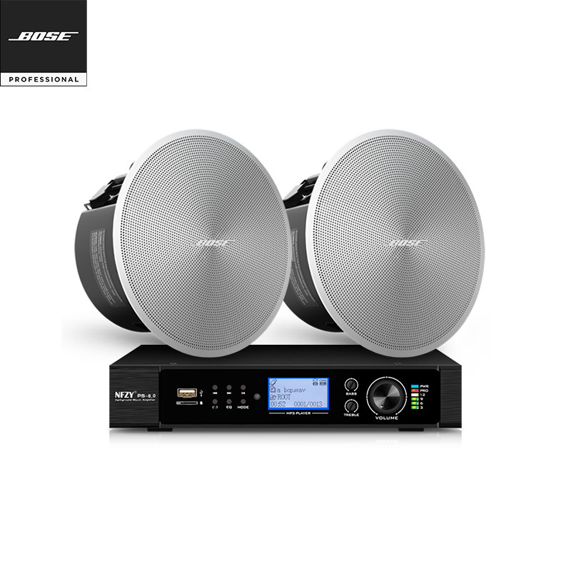 BOSE博士FS2C DM2C-LP吸顶音箱后盖安装难吗?详解2026明装技巧与选购要点