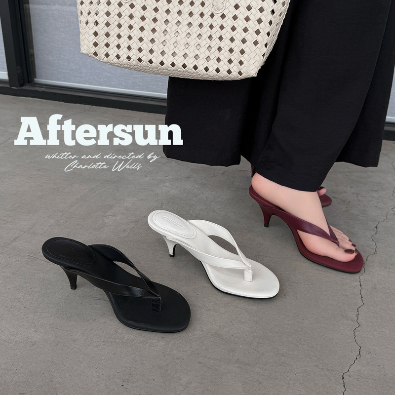 Potato (7cm) Women's Stiletto Thong Sandals Summer High-Heeled Slippers Fashionable Versatile High-Heeled Flip-Flops Potato (7cm) Women's Stiletto Thong Sandals Summer High-Heeled Slippers Fashionable Versatile High-Heeled Flip-Flops