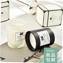 scented glass candles candle glass cup scented candle smokeless fragrance soy wax scent