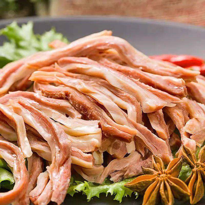 Five-Spice Pork Belly Strips, Ready-To-Eat, Fresh Cooked Food, Vacuum-Packed, Suitable for Pairing with Drinks, Cold Salad, Braised Dishes, Pre-Made Dishes, Braised Meat