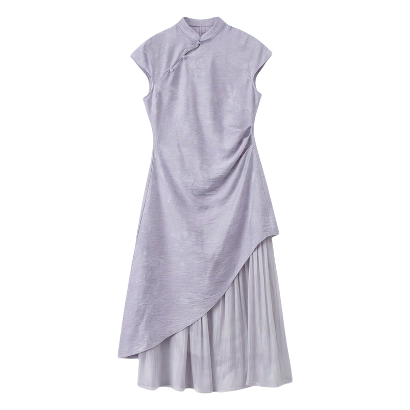 [Exclusive for Beauty Lovers] New Chinese-Style Improved Cheongsam Dress for Women in Summer