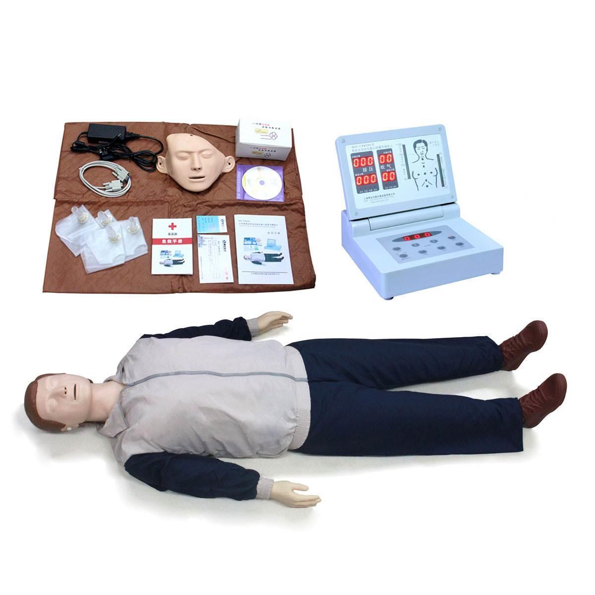 CPR290心肺复苏模型人工呼吸假人 胸外按压模具 医学训练橡皮人