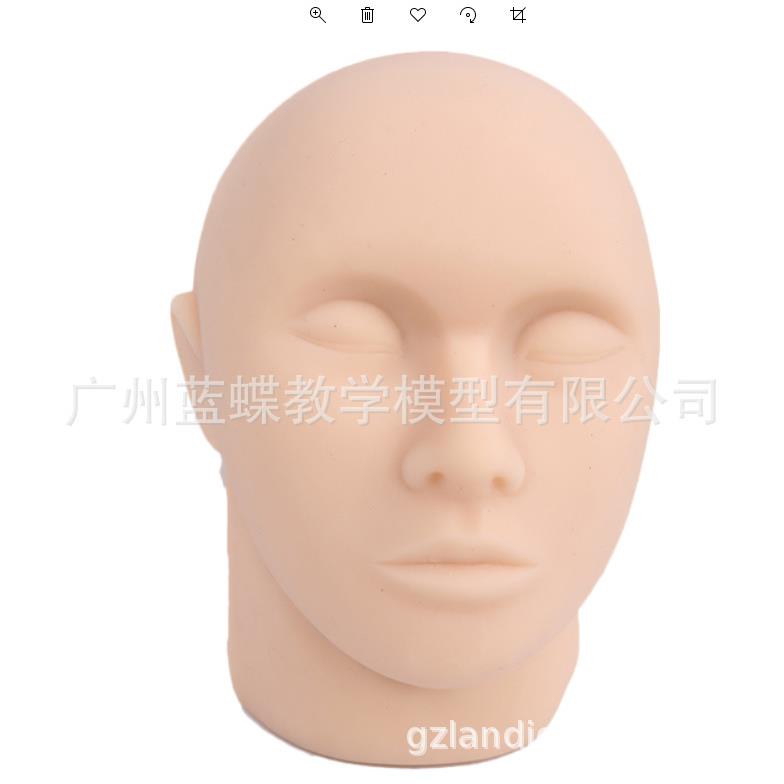 美容注射外科训练模型脸部微调V脸微整模型 面部美容注射训练模型