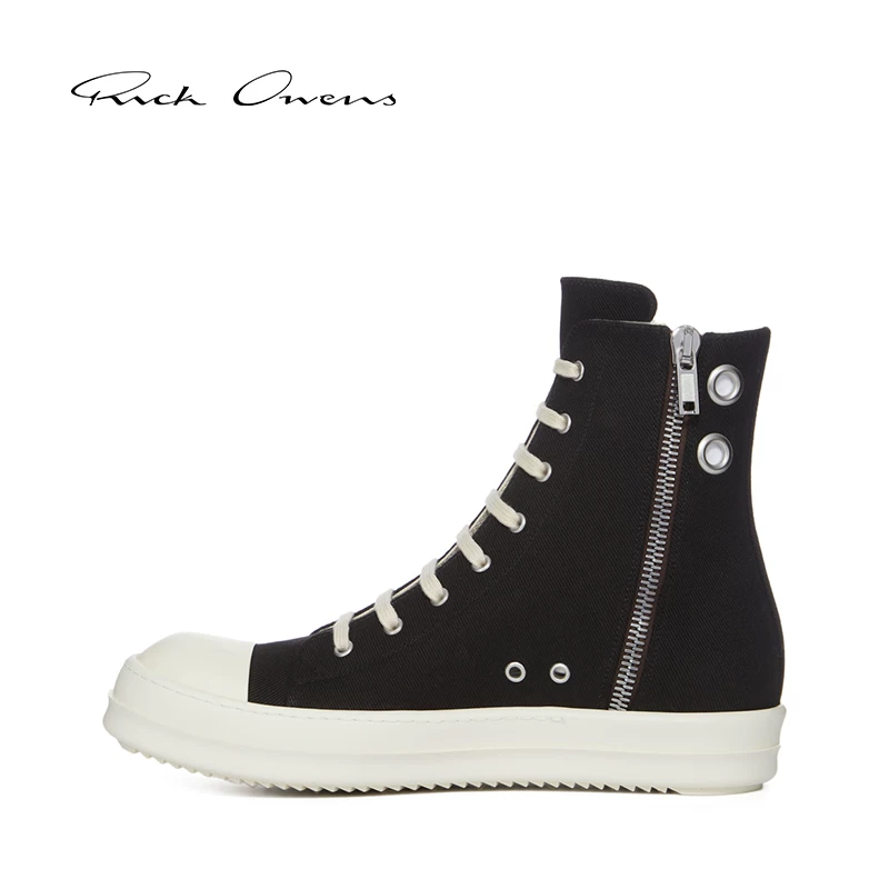 Кроссовки high-top из темного денима RICK OWENS DRKSHDW PORTERVILLE цвет overdyed для мужчин