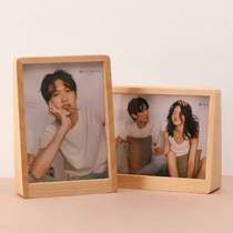 Customized printed table setting wedding dress parent-child 8 photo frames family portrait 10-inch wedding photos Calais table hanging