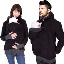 New 2021 Fashion Baby Carrier Jacket Kangaroo Warm Maternity