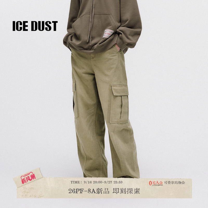 Icedust Whiskered Workwear Balloon Jeans for Women 26Pf Autumn New Loose Slimming Straight Wide-Leg Pants Icedust Whiskered Workwear Balloon Jeans for Women 26Pf Autumn New Loose Slimming Straight Wide-Leg Pants