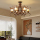 American Retro Ceiling Lamp, French Mid-Century Style, Melard Living Room Lamp, Artistic Light Luxury Bedroom Lamp, High-End Lighting Fixtures