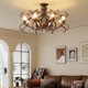 American Retro Ceiling Lamp, French Mid-Century Style, Melard Living Room Lamp, Artistic Light Luxury Bedroom Lamp, High-End Lighting Fixtures