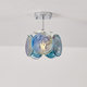 French-Style Retro Corridor Aisle Light Murano Balcony Cloakroom Ceiling Light Light Luxury Entryway Decorative Foyer Lighting Fixtures