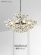 Black Crystal Chandelier, American Retro Style, Master Bedroom Glass Lamp, French Romantic Dining Room Lamp, 2026 New Model Lighting Fixture