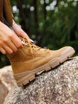 Wolf Claw professional hiking shoes for women outdoor waterproof non-slip high-top hiking shoes autumn and winter climbing shoes desert Martin boots