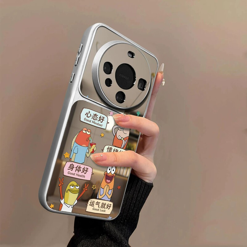 Suitable for Huawei Mate80Promax Mobile Phone Case, New Fun Cartoon Design for Mate70Pro, Mate80 Good Luck Bikini Bottom Residents, Mate80Pro Mirror Surface, 60Pro+ High-End Feel, Full Protection Against Drops Suitable for Huawei Mate80Promax Mobile Phone Case, New Fun Cartoon Design for Mate70Pro, Mate80 Good Luck Bikini Bottom Residents, Mate80Pro Mirror Surface, 60Pro+ High-End Feel, Full Protection Against Drops