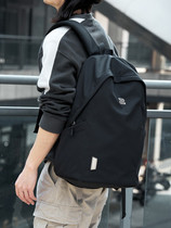 French MKPREF large-capacity backpack for boys college students commuter computer schoolbag mens short-distance travel backpack