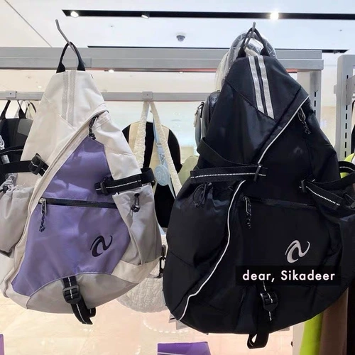 Брендовая универсальная вместительная и большая спортивная сумка на одно плечо, рюкзак для влюбленных