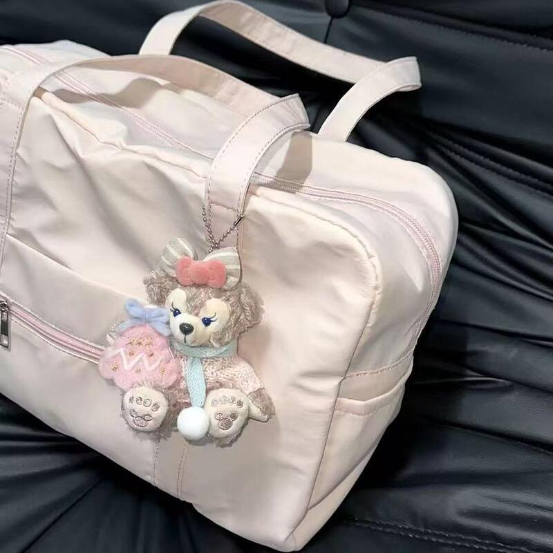 2025 New Niche Pink Tote Bag Portable Large-Capacity Travel Bag Hand-Held Sports Bag Gym Bag 2025 New Niche Pink Tote Bag Portable Large-Capacity Travel Bag Hand-Held Sports Bag Gym Bag