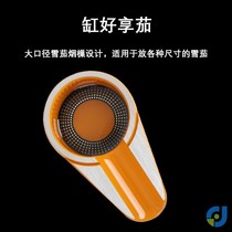 New cigar scissors tool set windproof cigar lighter three-in-one cigar special ashtray three-piece set