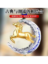 Pendant to success rearview mirror car interior accessories Ping An Car Zaima high-end car pendant 2023 new pendant for men