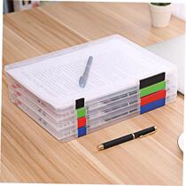 2023 Portable plastic folder A4 file storage box sorting