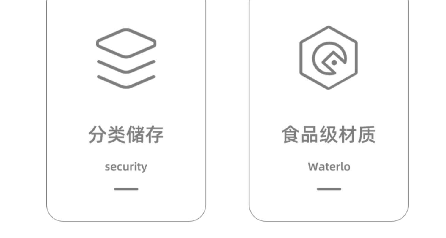 Питание коробки 冰箱冻肉分格盒子冷冻收纳盒专用小号保鲜盒冰箱收纳分装盒