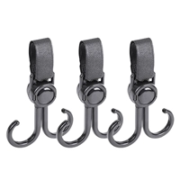 Утолщенные ✅3 шт. [Двойной крючок для электромобиля] ⭐Сверхвысокая нагрузка