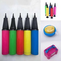 Balloon inflator hand-push two-way inflatable inflator inclined mouth balloon inflator