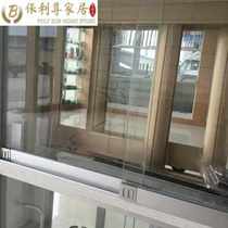Factory sales new sales glass counter sliding door slide drawer slide slide rail home sliding wardrobe door rail moving product j