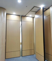 Hotel movable partitions banquet halls hotel boxes hanging rails mobile screens office sliding folding doors soundproof walls