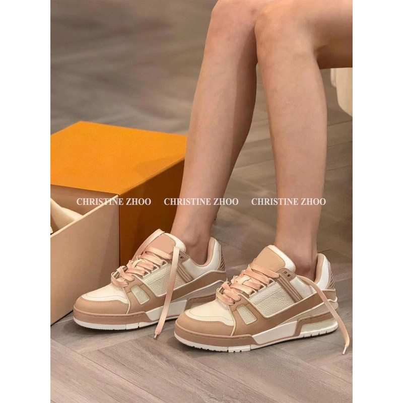 Christine Zh00/She Was Praised Again! 26S New Casual Sports Shoes, Sneakers, Unisex White Shoes