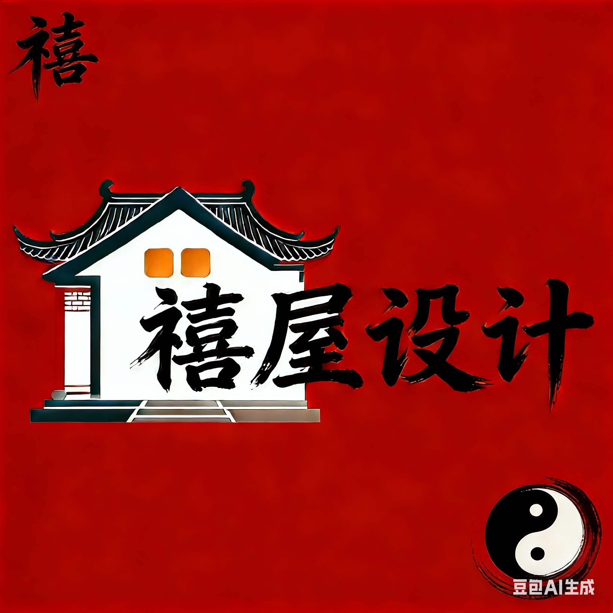 禧屋设计的LOGO